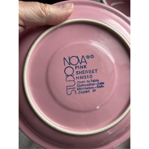 Studio Nova Pink Sherbet 4 cups and 2 saucers - Picture 7 of 7